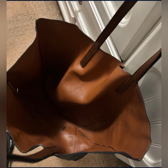 Michael Kors Black and Brown Tote Bag - Picture 3 of 3